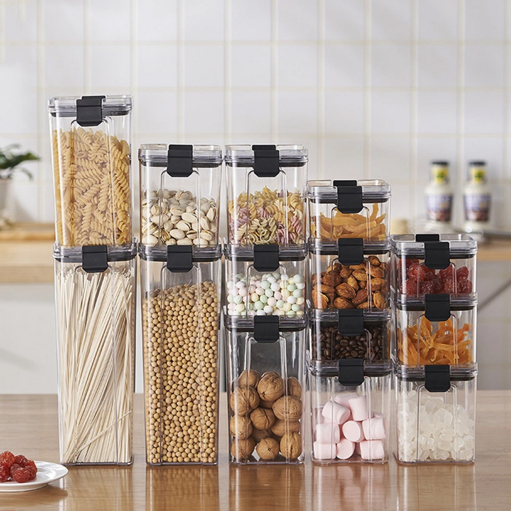 Food Storage Containers, Sealed Jar with Lid - TezkarShop Official Website