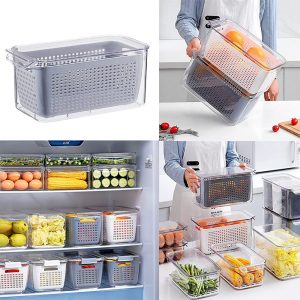 Fridge Storage Container, 5500ml, JS-8704 - Image 1