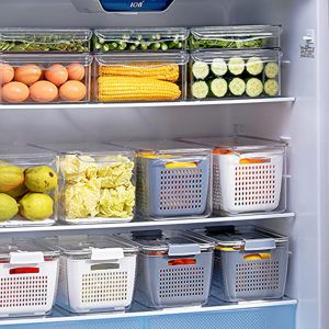 Fridge Storage Container, 5500ml, JS-8704 - Image 3
