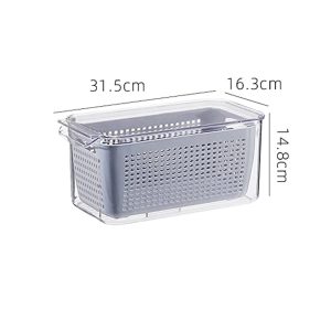 Fridge Storage Container, 5500ml, JS-8704 - Image 6