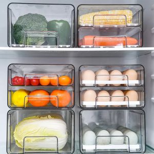 Double Layer Egg Storage Box  JS-8771 - Image 4