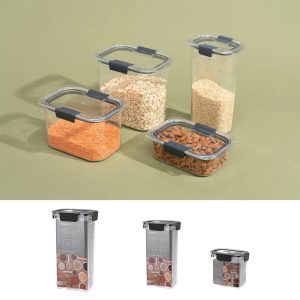 Long Food Storage Containers, Sealed Jar with Lid - Image 3