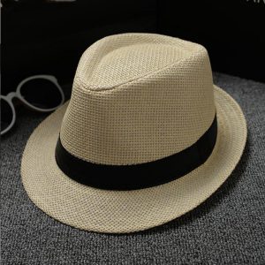 Unisex Fashion Solid Color British Sun Hat - Image 3