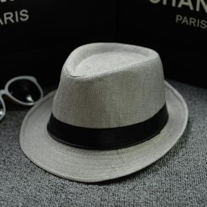 Unisex Fashion Solid Color British Sun Hat - Image 4