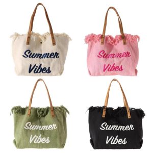 Canvas Beach bag - Image 4
