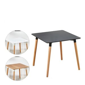 Wood Dinner Table 80*80cm - Image 3