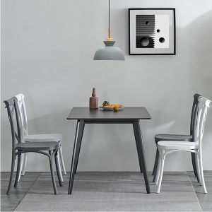 WHITE CROSS BACK CHAIRS - Image 1
