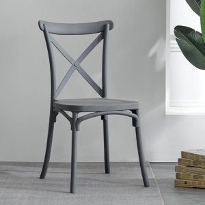 WHITE CROSS BACK CHAIRS - Image 3