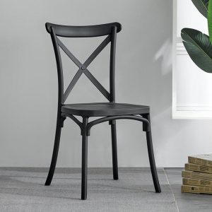 WHITE CROSS BACK CHAIRS - Image 4