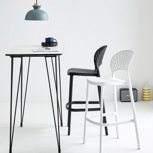 Nordic Shell Bar Chair - Image 2