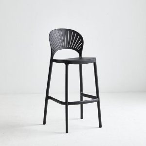 Nordic Shell Bar Chair - Image 3