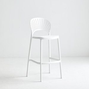 Nordic Shell Bar Chair - Image 4