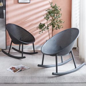 Sleigh Feet Rocking Chair - Image 2