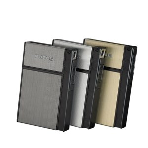 Slim Cigarette Case with Electric Lighter JD-YH061A - Image 8