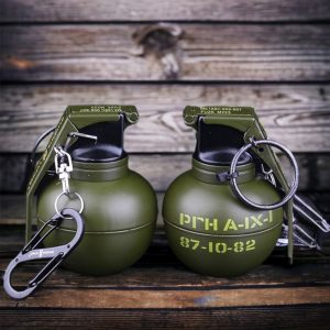 Hand Grenade Flame Lighter YH810B - Image 2