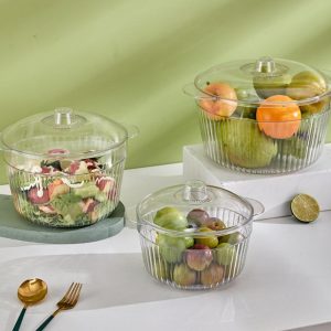 Acrylic Clear Multifunction Pot - Image 3