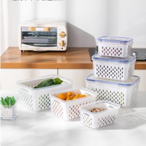 3 PCS Set Fruit Vegetable Storage Containers - Image 3