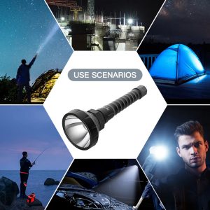 DP-959C, Super Bright Camping Rechargeable Torches LED Flashlight - Image 4