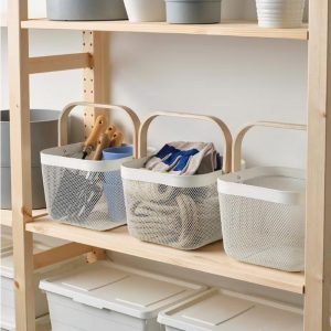 Mesh Steel Storage Organizer Basket - Image 4