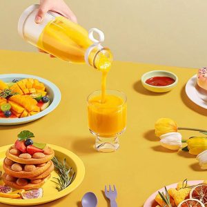 Electric USB Juice Maker Mixer Bottle-380ml - Image 4