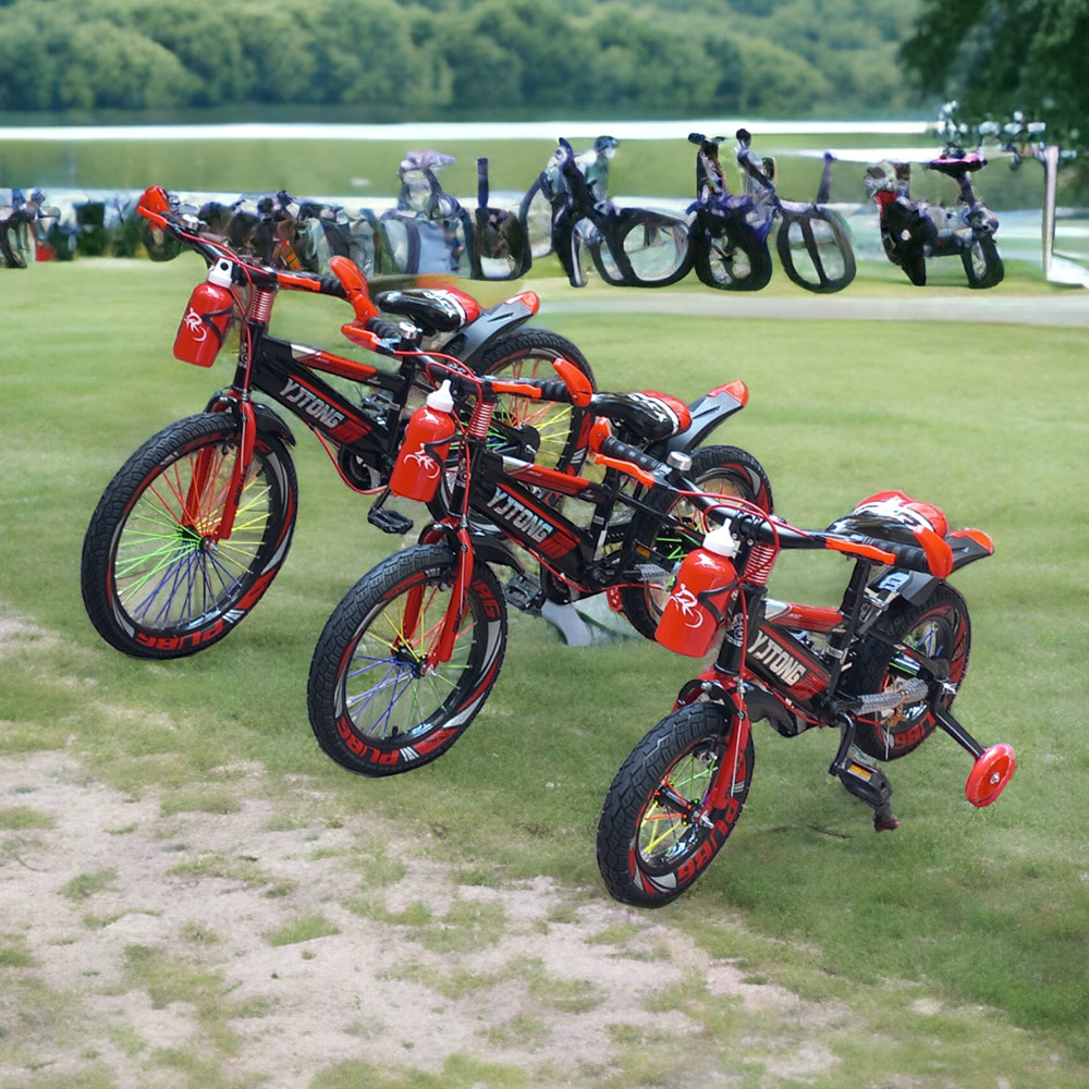 Red Children's Bicycle, 12/16/20 Inch 7R Official site