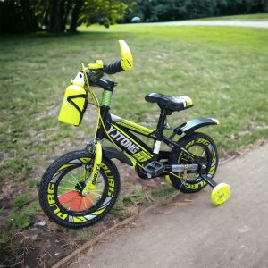 Yellow Children's Bicycle, 12/16/20 Inch #7-Y - Image 4