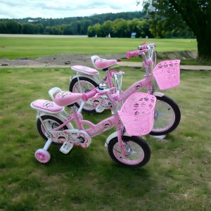 Children's Pink Bicycle, 12/16 Inch #9 - Image 1