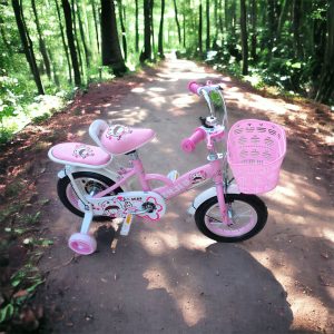 Children's Pink Bicycle, 12/16 Inch #9 - Image 4