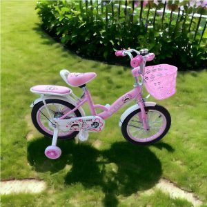 Children's Pink Bicycle, 12/16 Inch #9 - Image 5