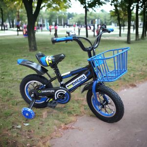 Blue Children's Bicycle, 12/16 Inch #12 - Image 3