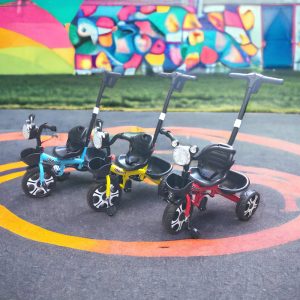 Elegant Kids Tricycle with Push Bar #17-1 - Image 1