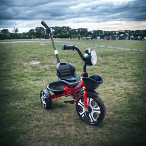 Elegant Kids Tricycle with Push Bar #17-1 - Image 2