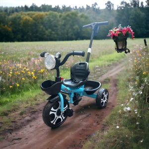 Elegant Kids Tricycle with Push Bar #17-1 - Image 3