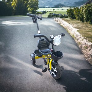 Elegant Kids Tricycle with Push Bar #17-1 - Image 4