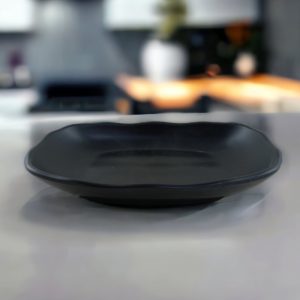 Dinner Plate Black Melamine Dinnerware - Image 1