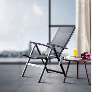 Folding Chair with High Back Rest Adjustable - Image 1
