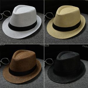 Unisex Fashion Solid Color British Sun Hat - Image 5