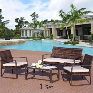 4 Piece Patio Furniture Set - Image 3