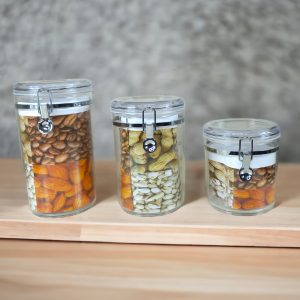 Phoenix, Acrylic Airtight Round Food Jar - Image 1
