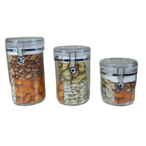 Phoenix, Acrylic Airtight Round Food Jar - Image 2