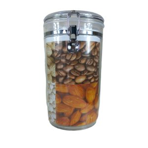 Phoenix, Acrylic Airtight Round Food Jar - Image 3