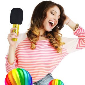 Wireless Karaoke Microphones Bluetooth Speaker C200 - Image 4