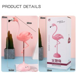 LED Flamingo Night Light Touch Reading Table Lamp - Image 4