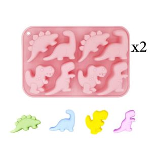 Ice-o-Saurus Silicone Ice Trays - Set of 2pcs - Image 4
