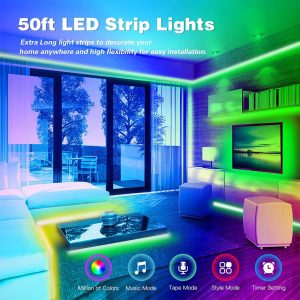 LED Strip Lights with APP and Remote Control - Image 4