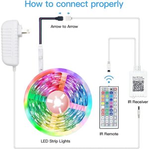 LED Strip Lights with APP and Remote Control - Image 6