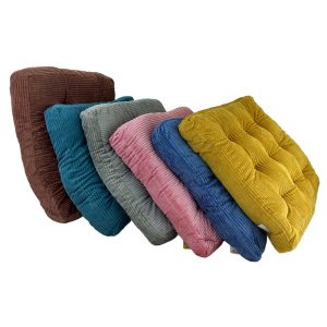 Velvet Pillow Decorative Square Soft Solid Cushion - Image 2