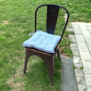 Cotton Chair Cushions 40 x 40 cm Pillow with Soft Laces - Image 4