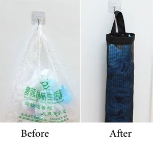Wall Mount Mesh Plastic Bags Dispenser - Image 5