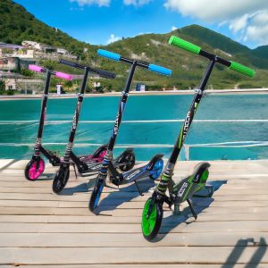 2 Wheel Scooter For Kids Foldable & Adjustable Handlebar 10+ Age - Image 2